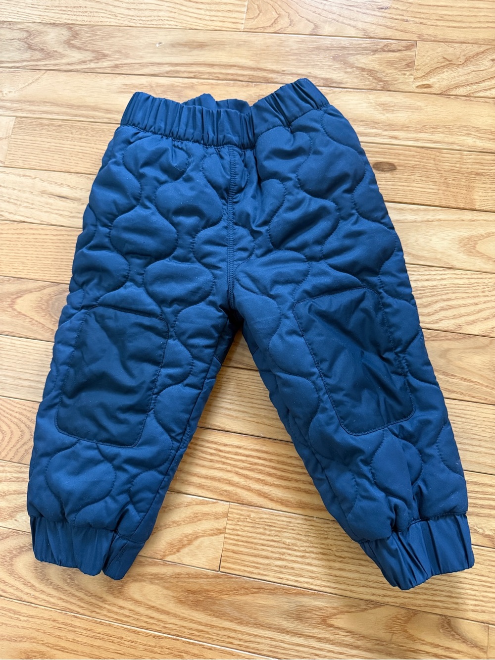 Patagonia Navy Blue Quilted Infant Puffer Pants 6-12 months
